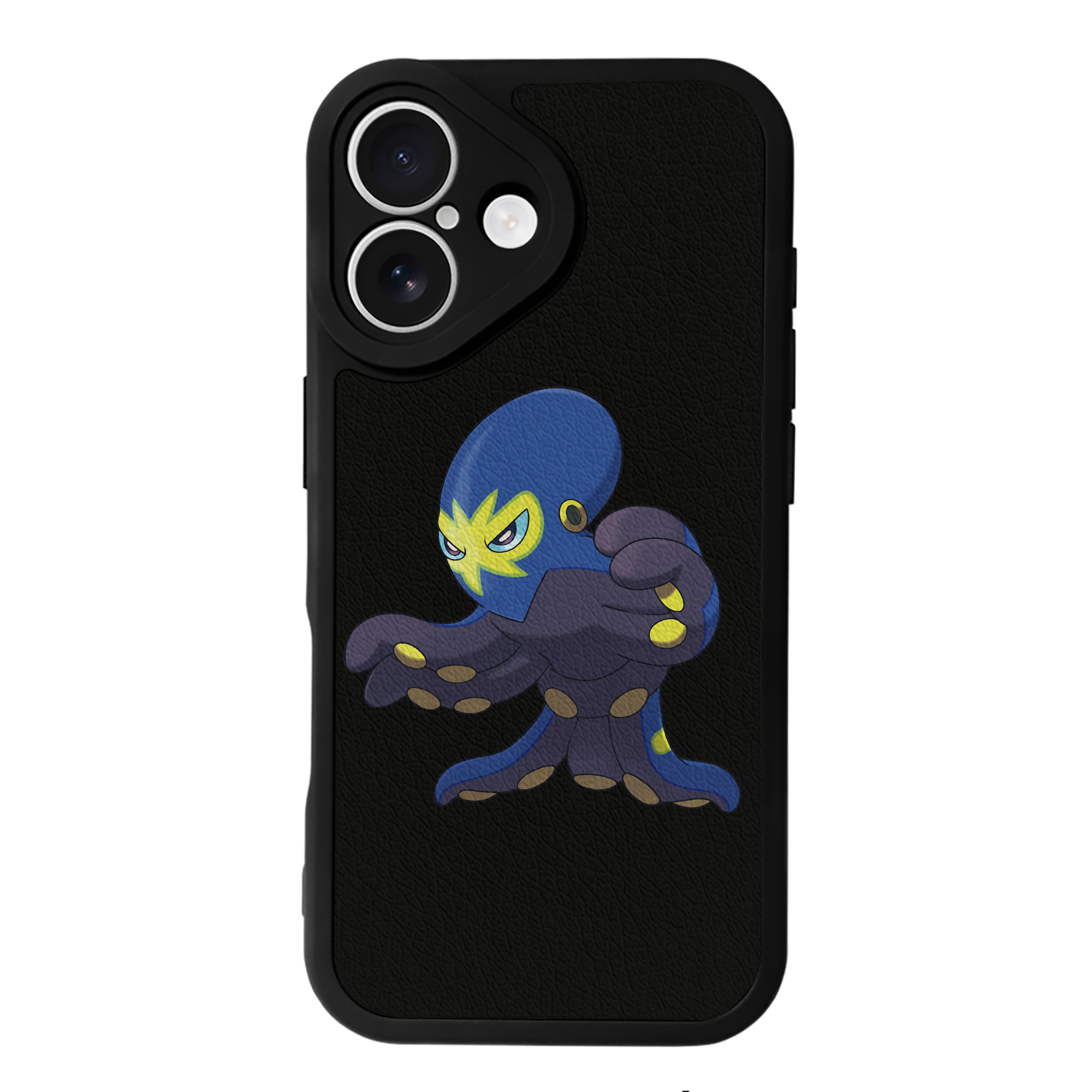 （画像用） ポケットモンスター Pokémon 【iPhone 16シリーズ対応】シリコンスマホケース（レザー調） 材質：シリコン